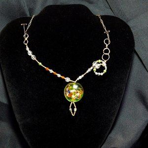 CCDesign/Handcrafted Unique hanging Necklace